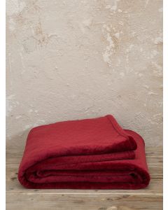Ριχτάρι Τριθέσιο (180x300) Jacquard Cosy Bordeaux Kocoon