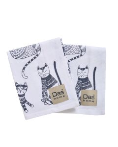 DAS HOME ΣΕΤ ΠΟΤΗΡΟΠΑΝΑ 2ΤΜΧ 40Χ60 0735 GREY, WHITE