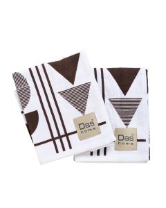 DAS HOME ΣΕΤ ΠΟΤΗΡΟΠΑΝΑ 2ΤΜΧ 40Χ60 0740 GREY, WHITE