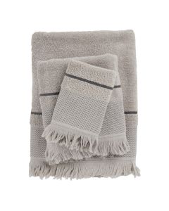 DAS HOME ΣΕΤ ΠΕΤΣΕΤΕΣ 3ΤΕΜΑΧΙΩΝ BEST 0841 GREY