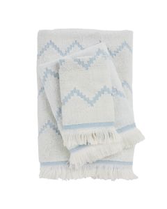 DAS HOME ΣΕΤ ΠΕΤΣΕΤΕΣ 3ΤΕΜΑΧΙΩΝ BEST 0870 DUSTY BLUE