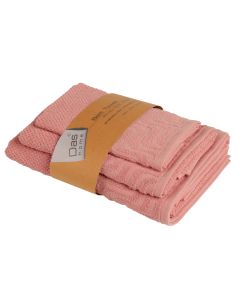 DAS HOME ΣΕΤ ΠΕΤΣΕΤΕΣ 3ΤΕΜΑΧΙΩΝ BEST 0883 PINK