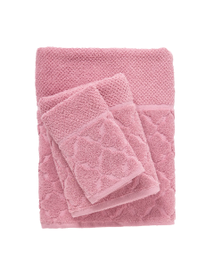 DAS HOME ΣΕΤ ΠΕΤΣΕΤΕΣ 3ΤΕΜΑΧΙΩΝ BEST 0791 PINK