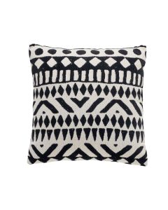 DAS HOME ΜΑΞΙΛΑΡΙ ΦΙΓΟΥΡΑΣ 40Χ40 0277 BLACK, CREAM