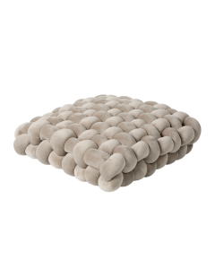 DAS HOME ΔΙΑΚΟΣΜΗΤΙΚΟ ΜΑΞΙΛΑΡΙ 40X40 2284 BEIGE