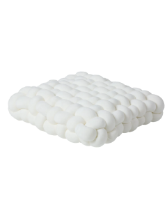 DAS HOME ΔΙΑΚΟΣΜΗΤΙΚΟ ΜΑΞΙΛΑΡΙ 40X40 2285 WHITE