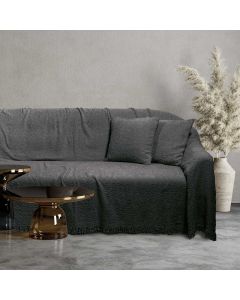 DAS HOME ΜΑΞΙΛΑΡΙ ΦΙΓΟΥΡΑΣ 40Χ40 0237 ΓΚΡΙ ΣΚΟΥΡΟ