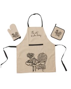 DAS HOME ΣΕΤ ΚΟΥΖΙΝΑΣ 3ΤΜΧ 0861 IVORY