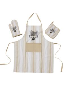 DAS HOME ΣΕΤ ΚΟΥΖΙΝΑΣ 3ΤΜΧ 0864 ECRU