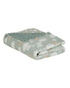 DAS BABY ΚΟΥΒΕΡΤΑ FLEECE 75X100 RELAX 4901 MINT