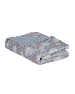 DAS BABY ΚΟΥΒΕΡΤΑ FLEECE 75X100 RELAX 4903 BLUE