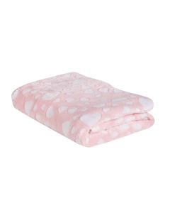 DAS BABY ΚΟΥΒΕΡΤΑ FLEECE 75X100 RELAX 4907 PINK