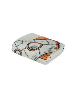 DAS BABY ΚΟΥΒΕΡΤΑ FLEECE 110Χ150 BABY FUN 4912 BLUE, GREY, ORANGE