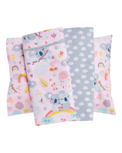 DAS BABY ΣΕΤ ΣΕΝΤΟΝΙΑ FUN 4934 GREY, PINK