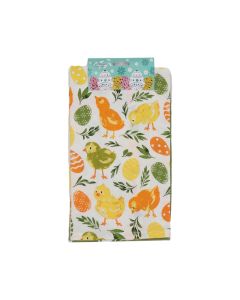 Πασχαλινό Σετ με 2 Βαμβακερά Ποτηρόπανα 76120 Ilis Home