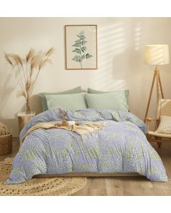 Σετ Σεντόνια Μονά (165x260) Marta Blot Olive Cokitex