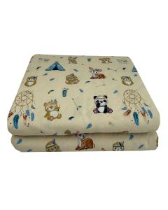 Παιδικό Κουβερλί Μονό (160x240) Boho Animals Astron