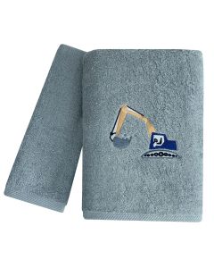 Παιδικές Πετσέτες Με Κέντημα Σετ 2 Τεμαχίων (40×60, 70×130) Constructions Άστρον