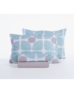 Σετ Σεντόνια Υπέρδιπλα (240x270) Coreo Aqua Nef-Nef