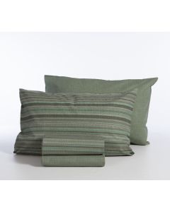 Σετ Σεντόνια Υπέρδιπλα Με Λάστιχο (160x200+35) Degree Green Nef-Nef