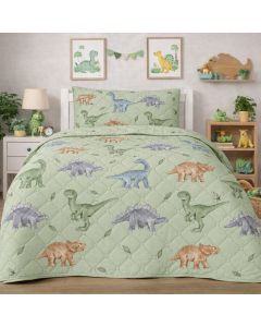 Κουβερλί Σετ Παιδικό (160x220, 52x72) Dinosaurs Astron