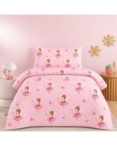 Κουβερλί Σετ Παιδικό (160x220, 52x72) Fairytale Girls Astron