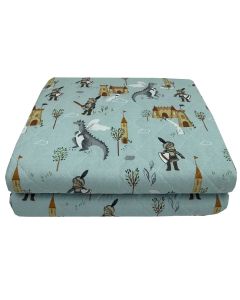 Παιδικό Κουβερλί Μονό (160x250) Knight & Dragon Astron