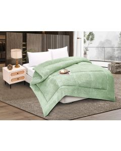 Κουβερτοπάπλωμα Solid Υπέρδιπλο 220x240 Light Green
