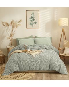 Σετ Σεντόνια Μονά Με Λάστιχο (165X260+105X200+30) Marta Marty Sage Cokitex