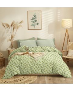 Σετ Σεντόνια Υπέρδιπλα (230x260) Marta Mira Sage Cokitex