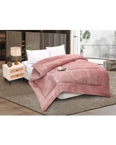 Κουβερτοπάπλωμα Solid King Size 240x260 Old Rose