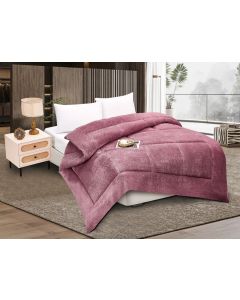 Κουβερτοπάπλωμα Solid King Size 240x260 Rust Red