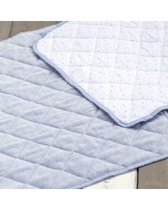 Αλλαξιέρα - Στρωματάκι Βρεφικό 55x75 Snuggle Blue Nima Bebe