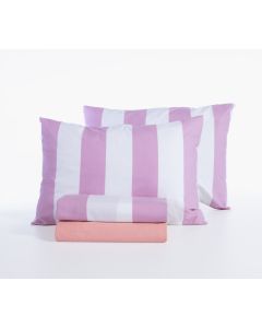 Σετ Σεντόνια Υπέρδιπλα (240x270) Vertia Mauve Nef-Nef